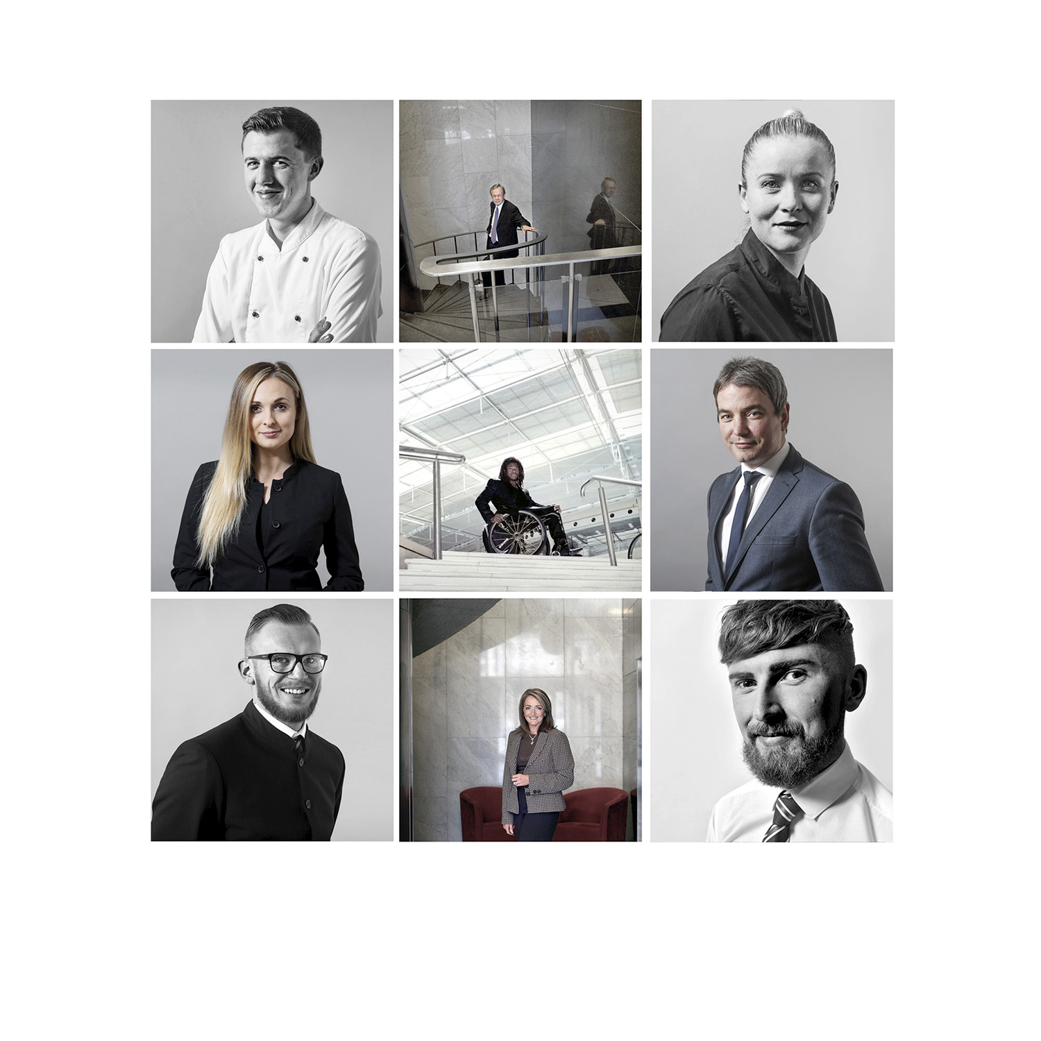 Portrait and Headshot Photography for business, Edinburgh