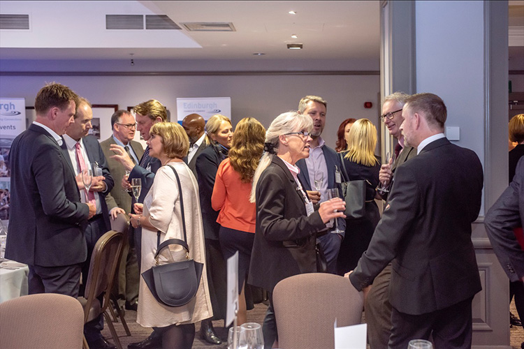 event photography with Benny Higgins, strategic adviser to the First Minister on the establishment of the Scottish National Investment Bank (SNIB) at the MacDonald Holyrood Hotel, Edinburgh
