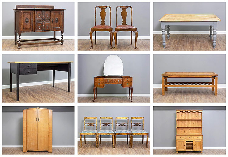 Edinburgh Remakery Furniture samples