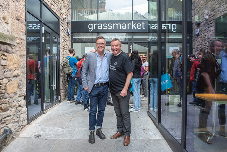 Grassmarket Community Project event with Ricky Ross