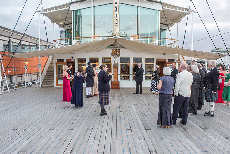 Royal Yacht Britannia event photographyy