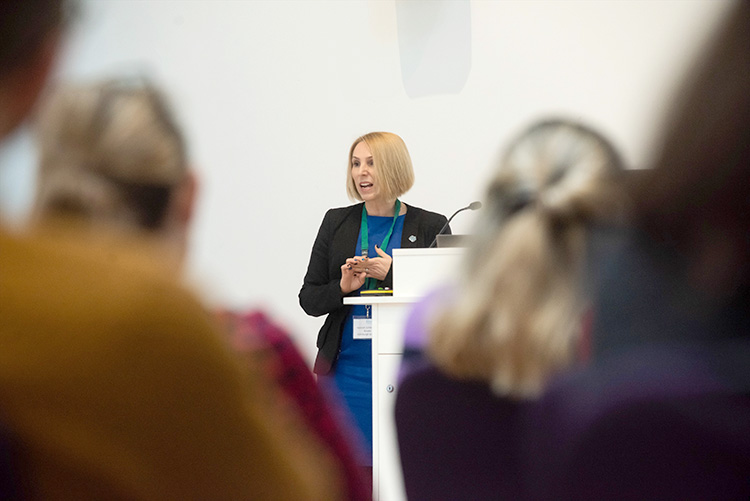 Hannah Schlesinger Brodie, Director of Development and Marketing, Edinburgh Science, Developing Edinburgh: A Net Zero Future event at the Royal College of Surgeons Edinburgh