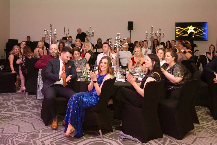 event photography in glasgow , chartered institute of housing awards 2022, event photography at the Radisson Bu Hotel