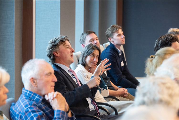 St Andrews University Alumni Event at Rathbones, corporate event photography in Edinburgh