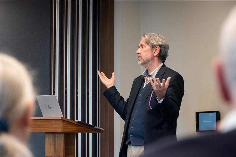 St Andrews University Alumni Event at Rathbones, corporate event photography in Edinburgh