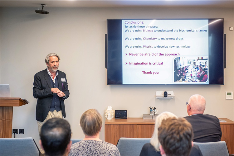 St Andrews University Alumni Event at Rathbones, corporate event photography in Edinburgh