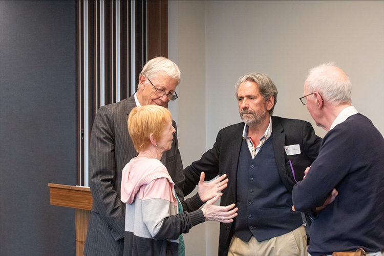 St Andrews University Alumni Event at Rathbones, corporate event photography in Edinburgh