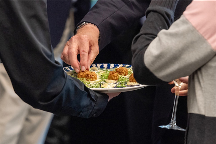 St Andrews University Alumni Event at Rathbones, corporate event photography in Edinburgh