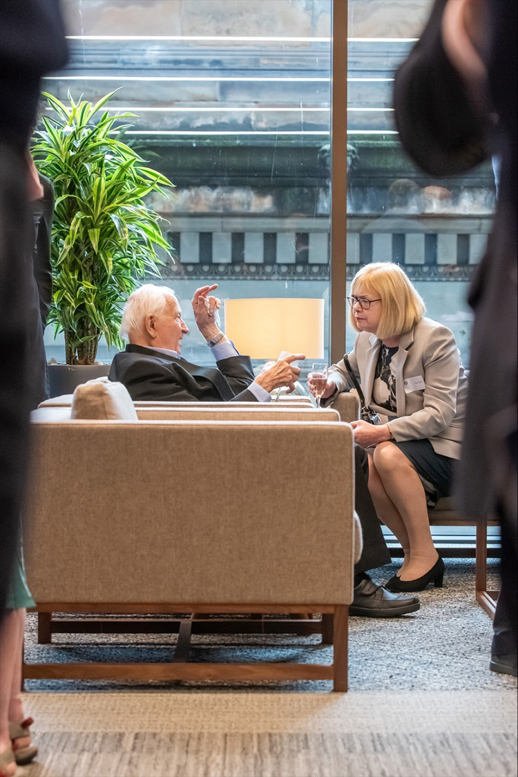 St Andrews University Alumni Event at Rathbones, corporate event photography in Edinburgh