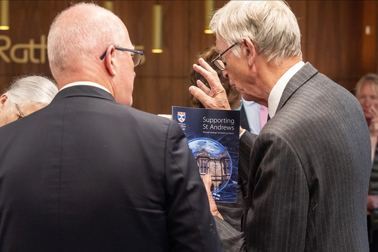 St Andrews University Alumni Event at Rathbones, corporate event photography in Edinburgh