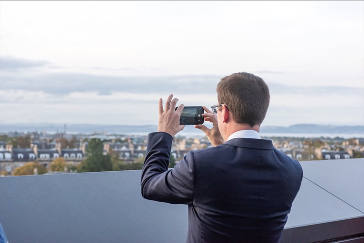 corporate event photographer in Edinburgh, event photography at Shepherd and Wedderburn