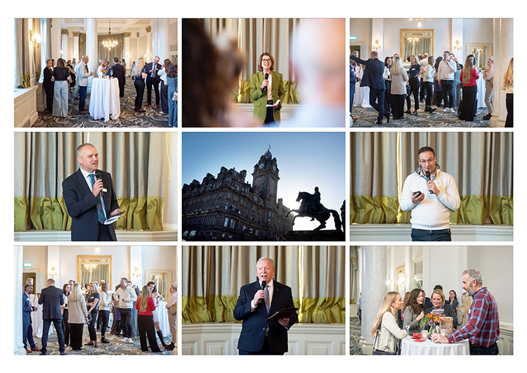 Edinburgh Chamber of Commerce Business Awards Launch, Balmoral Hotel, Edinburgh events