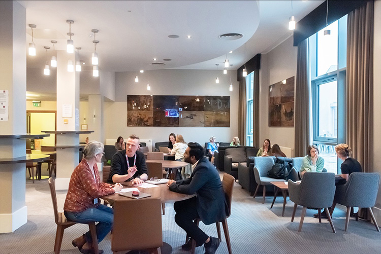 InFrame event photography in edinburgh, inside the John McIntyre Conference Centre