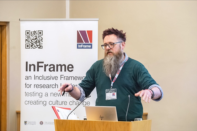 InFrame event photography in edinburgh, inside the John McIntyre Conference Centre