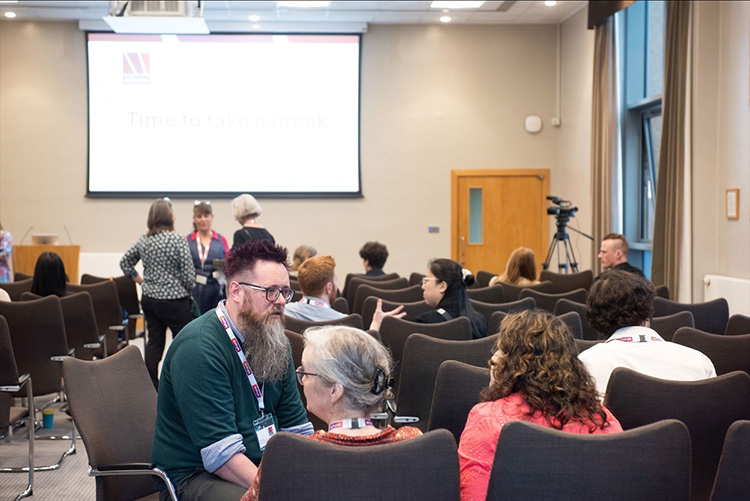InFrame event photography in edinburgh, inside the John McIntyre Conference Centre