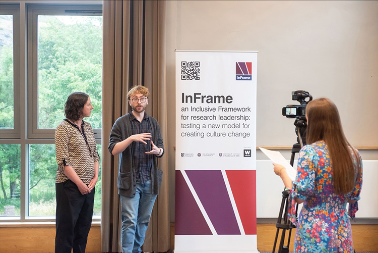 InFrame event photography in edinburgh, inside the John McIntyre Conference Centre