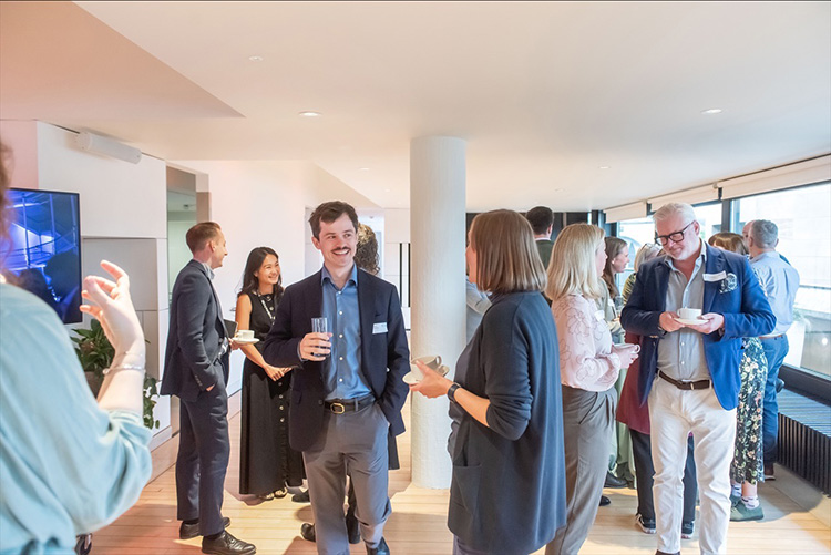 event photography in edinburgh, Edinburgfh Chamber of Commerce networking event in the National Museum of Scotland