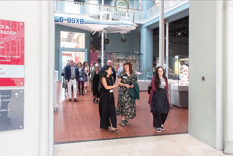 event photography in edinburgh, Edinburgfh Chamber of Commerce networking event in the National Museum of Scotland