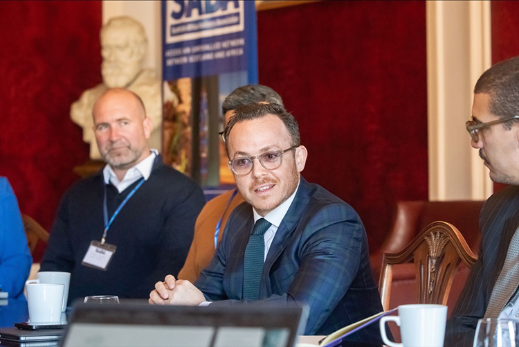 Moroccan Ambassador to the UK, His Excellency Hakim Hajoui at the Royal Society of Edinburgh
