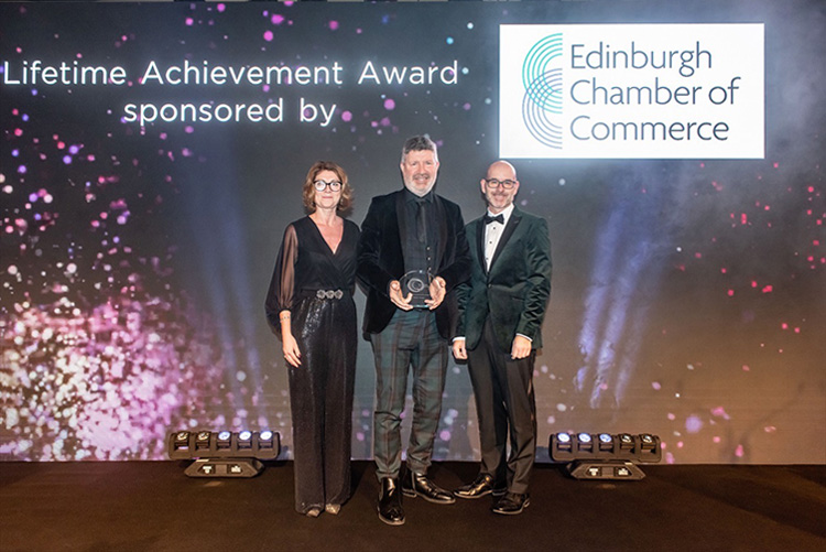 Edinburgh Chamber of Commerce Business Awards 2026, Gordon Dewar, Lifetime Achievement Award Winner