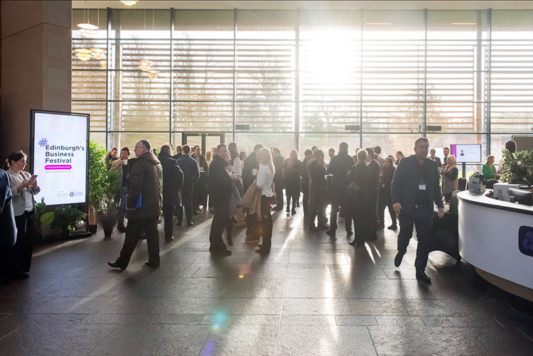 Edinburgh Business Festival 2026 Photography at Royal Bank of Scotland Conference Centre